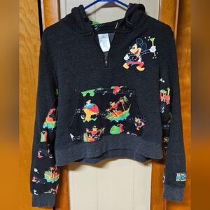 Disney Gray Zip-Up Jacket